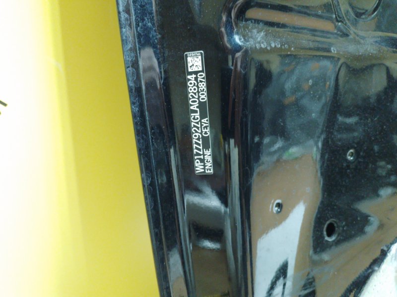 Капот Cayenne 2015 958 Капот Cayenne 2015 958