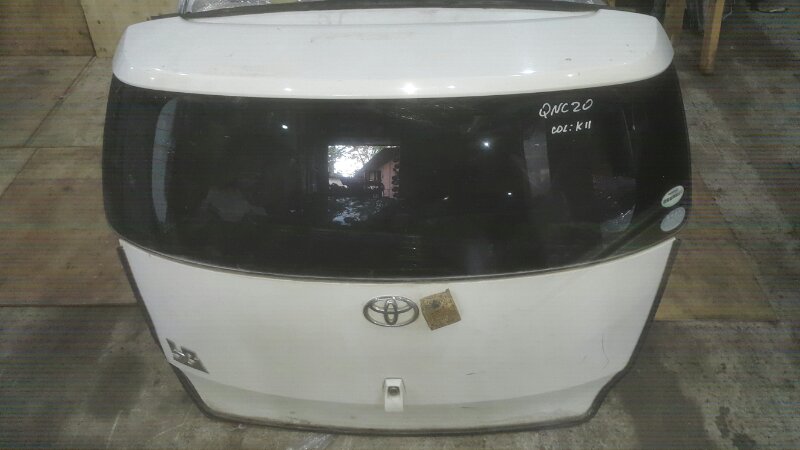 Дверь задняя TOYOTA BB QNC20 (б/у) Дверь задняя TOYOTA BB QNC20 (б/у)