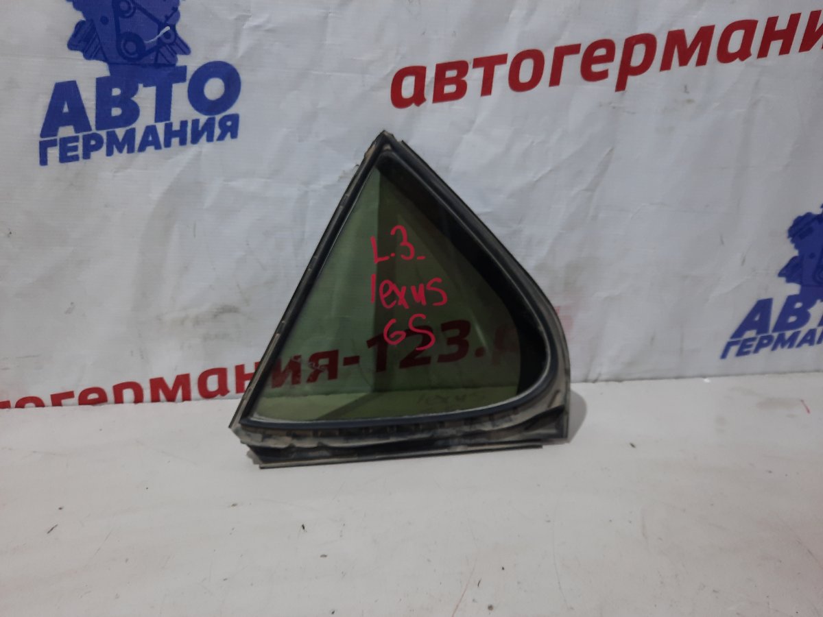 Стекло двери форточка заднее левое Lexus IS 2008 II 6812353090 контрактная