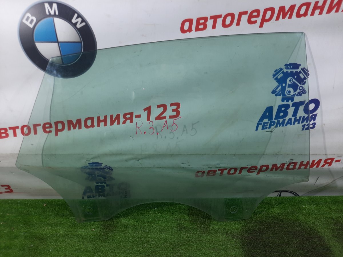 Запчасть стекло двери заднее правое Audi A5 2009 8T 8T8845206B контрактная Стекло двери заднее правое Audi A5 2009 8T 8T8845206B контрактная