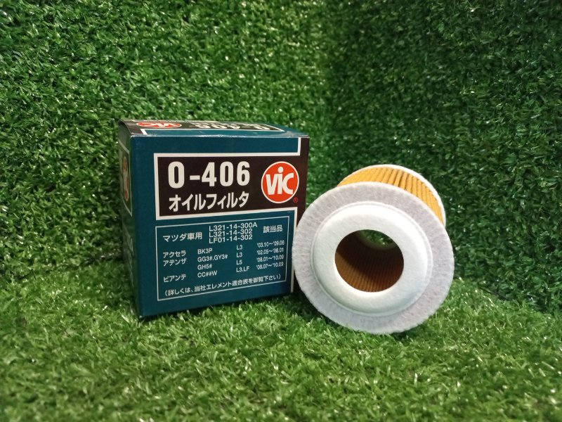 Фильтр масляный VIC O-406 L321-14-300A новая