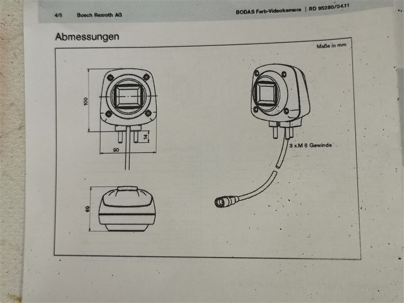 Камера заднего вида 3CX