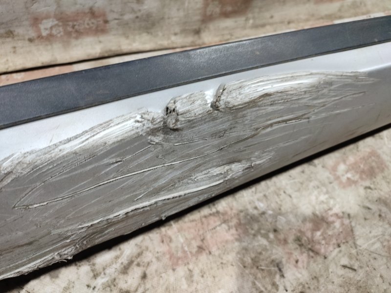 Накладка на порог левая X1 2012 седан E84