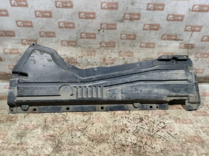 Защита днища кузова передняя левая BMW X6 2009 E71 N63 51757173583 Б/У
