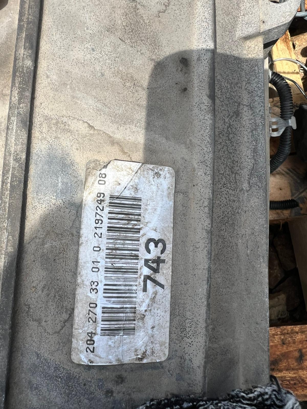 АКПП C230 2009 W204 M272.921