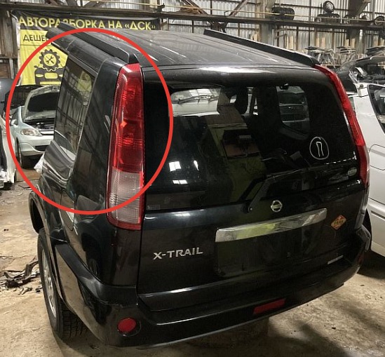 Стекло собачника левое Nissan X-Trail NT30 QR20DE