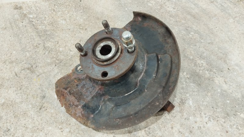 Кулак поворотный передний левый MITSUBISHI Mirage 2001 CK5A 4G93 MR455869 Б/У