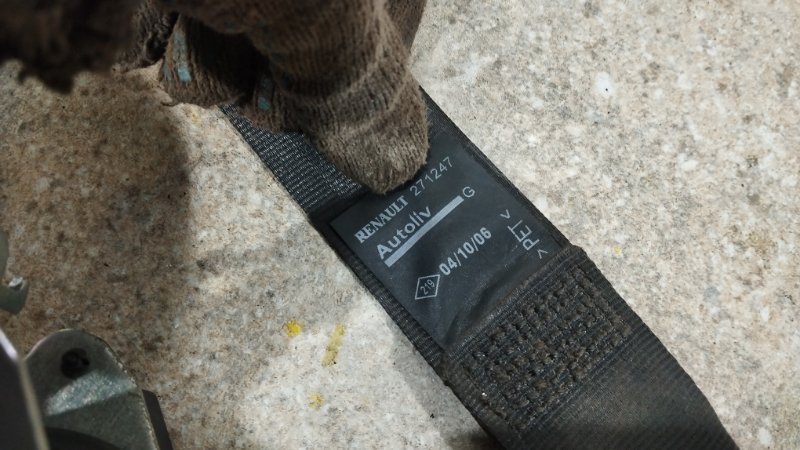 Ремень безопасности передний левый LOGAN 2006 LS0 K7M710