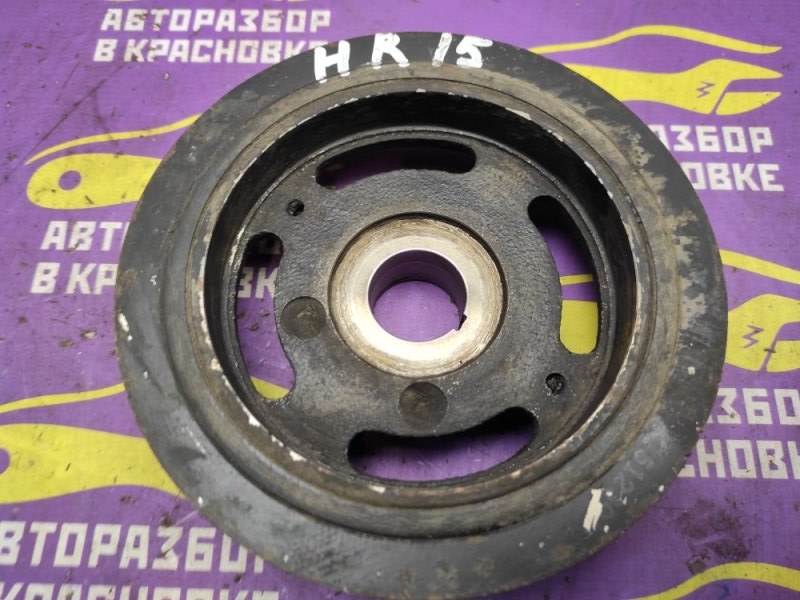 Шкив коленвала Nissan Tiida 2006 C11 HR15DE 12303ED00A Б/У
