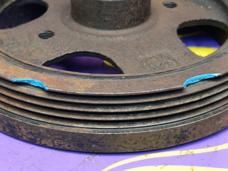 Шкив коленвала BB 2006 QNC20 K3-VE