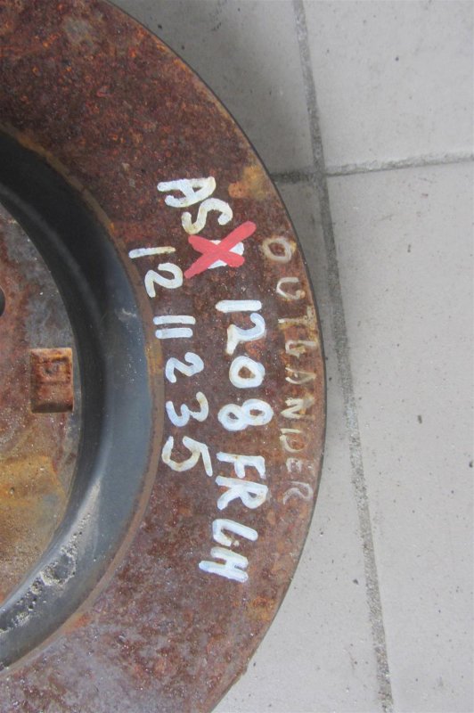Тормозной диск передний — 2