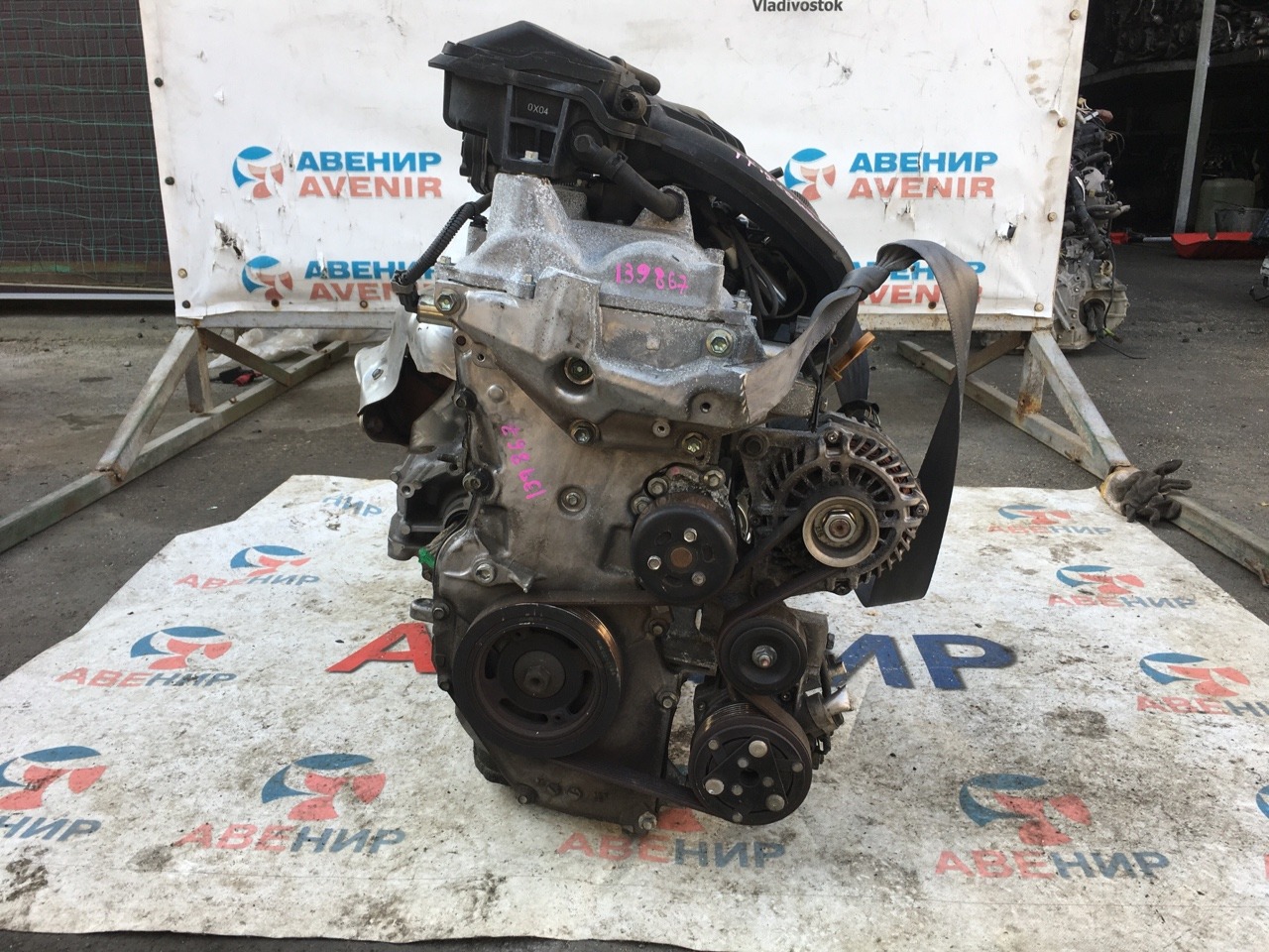 Двигатель Nissan Juke YF15 HR15 Двигатель Nissan Juke YF15 HR15