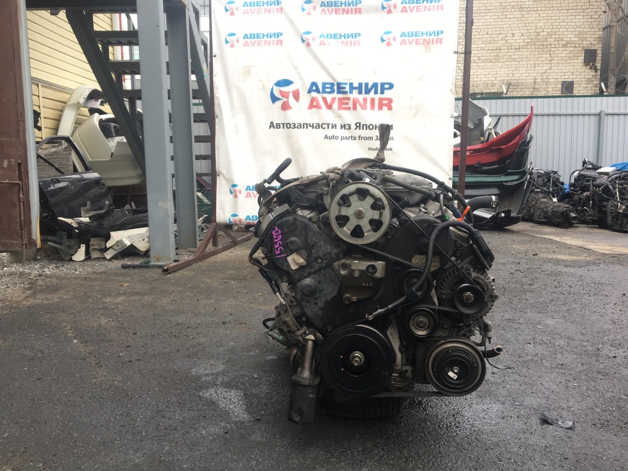 Двигатель Honda Elysion RR5 J35A Двигатель Honda Elysion RR5 J35A