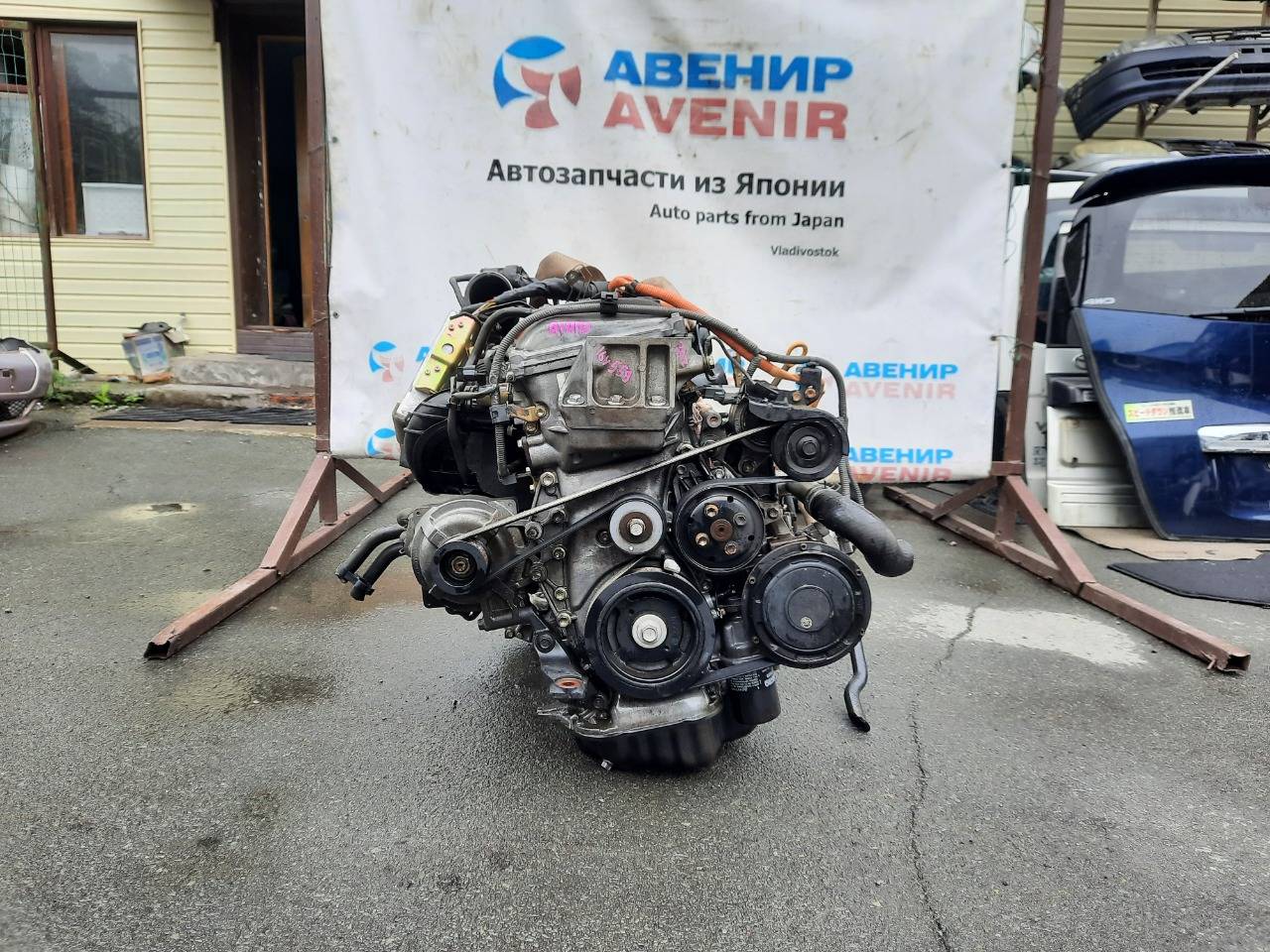 Двигатель Toyota Alphard ATH10 2AZ-FXE