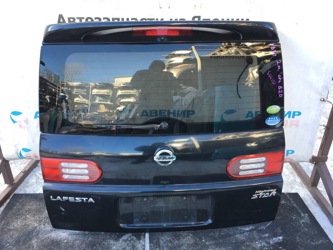 Дверь задняя Nissan Lafesta NB30 задняя