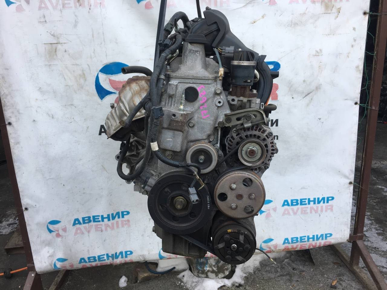 Двигатель Honda Fit GD1 L13A Двигатель Honda Fit GD1 L13A