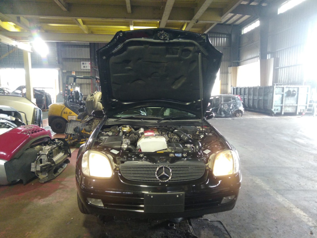 Двигатель Mercedes-Benz Slk230 R170.447 M111E23ML