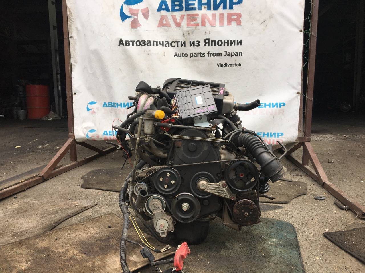 Двигатель Nissan Kix H59A 4A30-T Двигатель Nissan Kix H59A 4A30-T