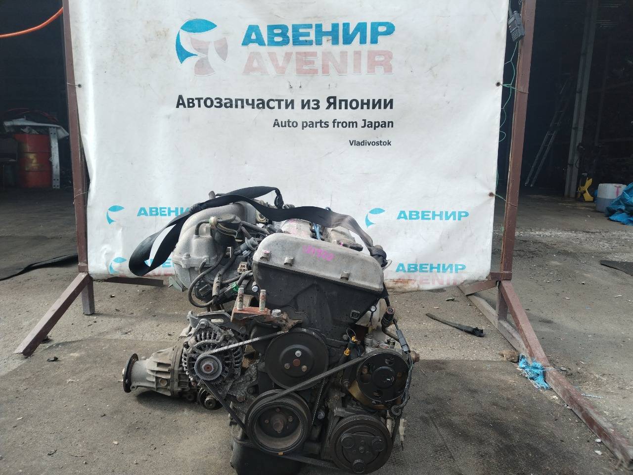 Двигатель Mazda Familia BHA6R B6 Двигатель Mazda Familia BHA6R B6