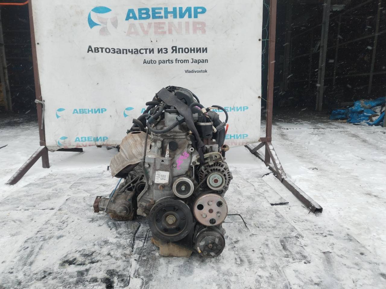 Двигатель Honda Fit GD1 L13A Двигатель Honda Fit GD1 L13A