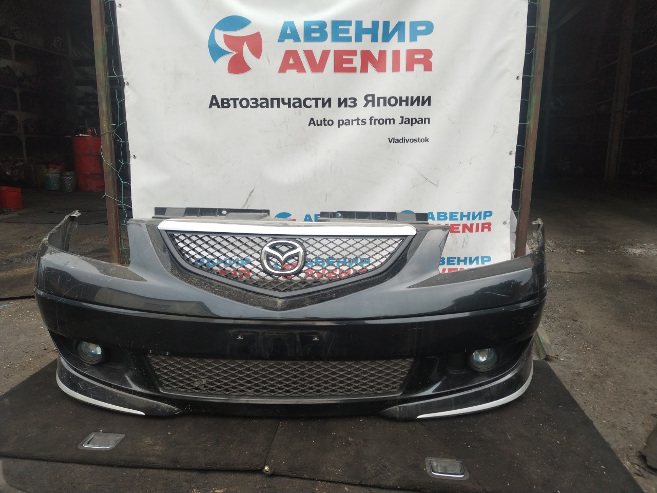 Бампер Mazda Mpv LW3W передний