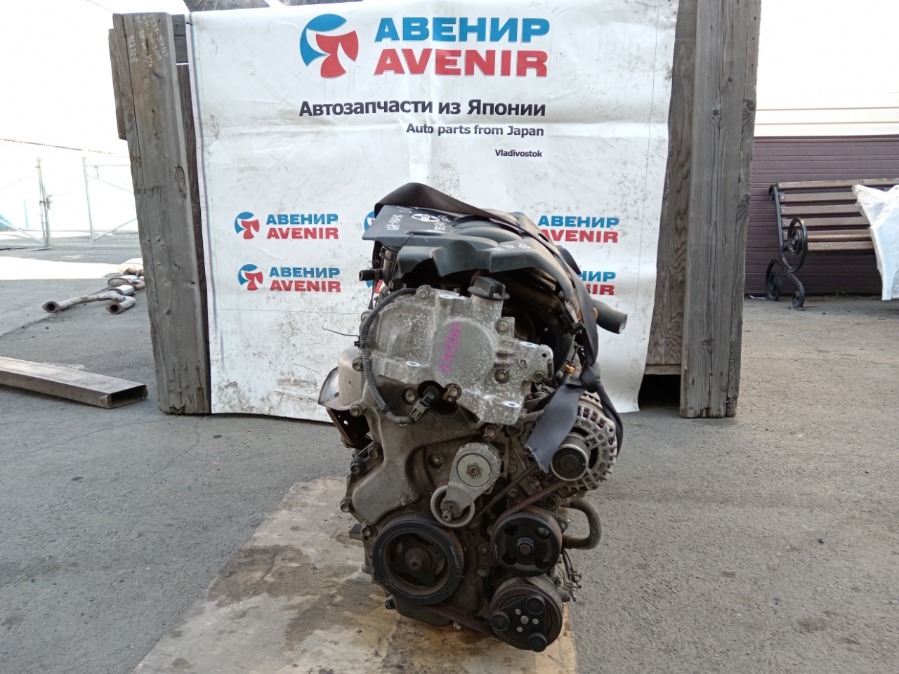 Двигатель Nissan Bluebird Sylphy KG11 MR20DE