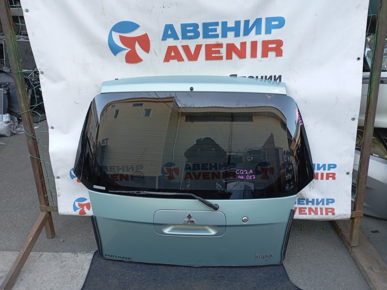 Дверь задняя Mitsubishi Mirage Dingo CQ1A задняя