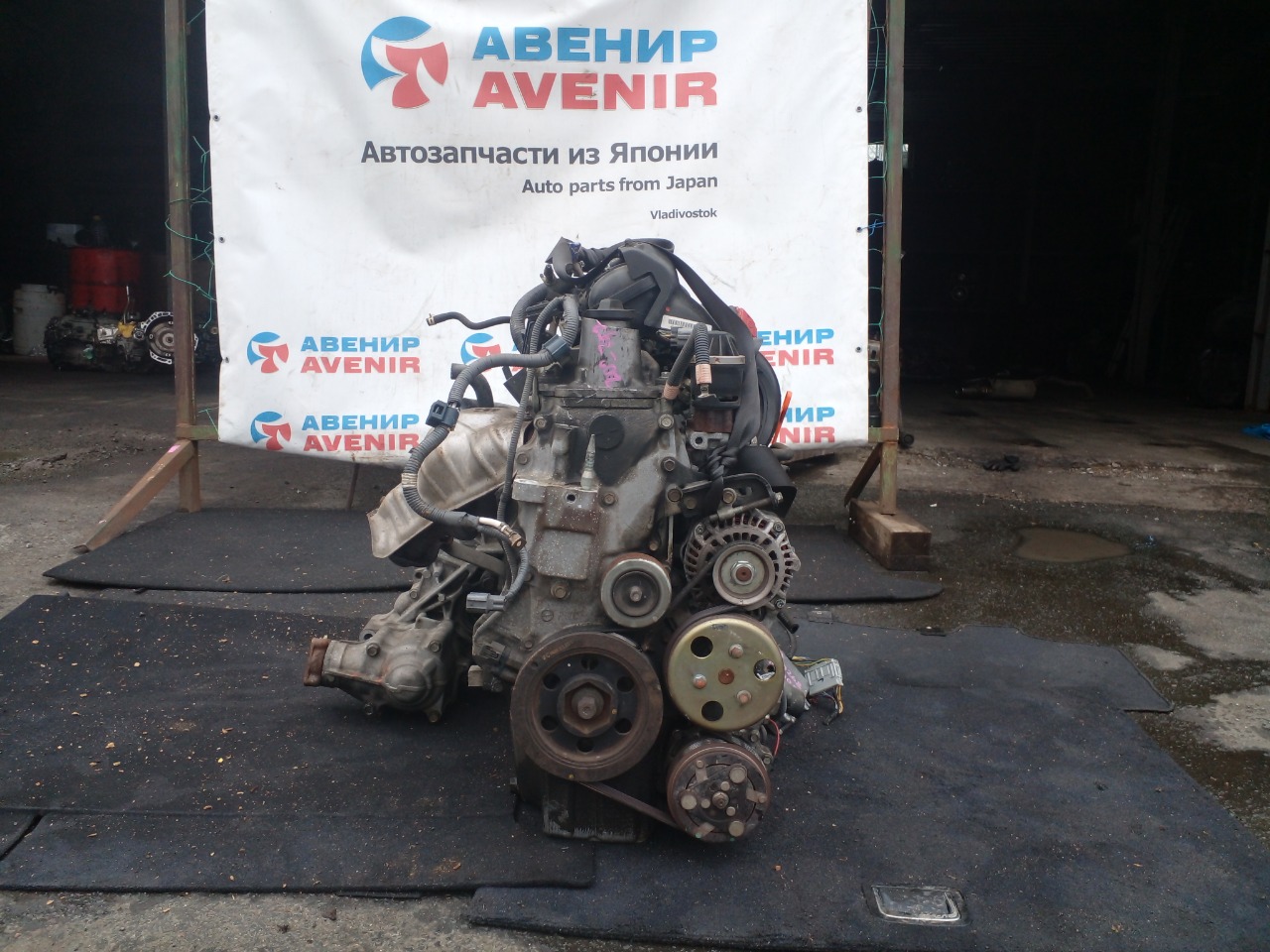 Двигатель Honda Fit Aria GD8 L15A