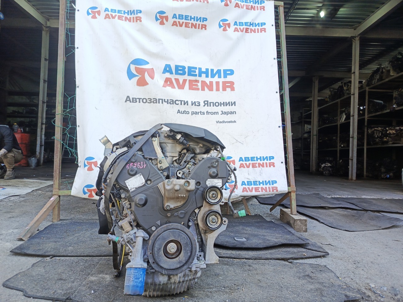 Двигатель Honda Elysion RR5 J35A Двигатель Honda Elysion RR5 J35A