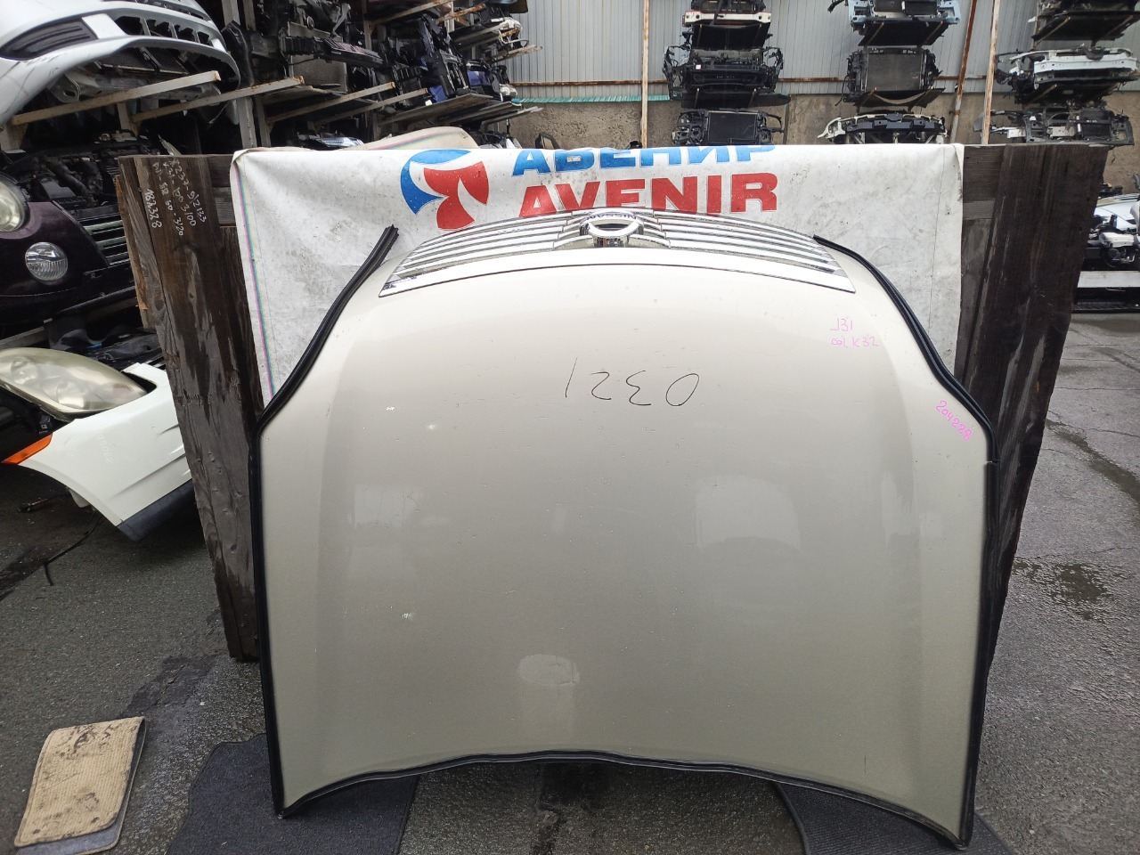 Капот Nissan Teana J31 VQ23 Капот Nissan Teana J31 VQ23