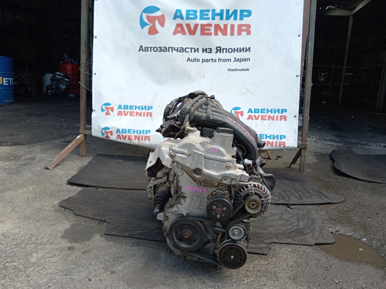 Двигатель Nissan Tiida C11 HR15DE