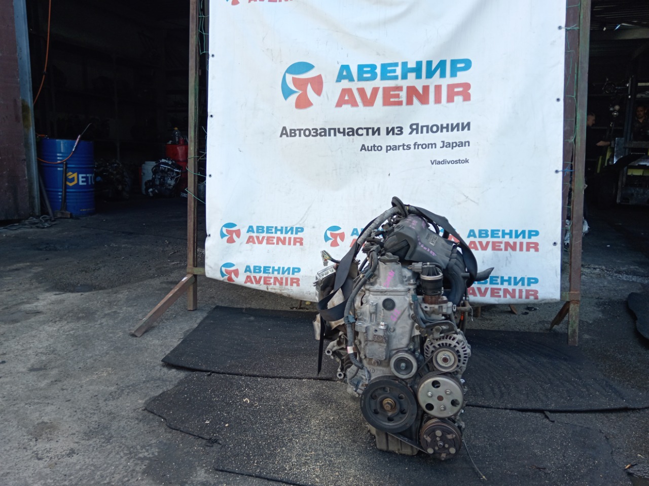 Двигатель Honda Airwave GJ1 L15A Двигатель Honda Airwave GJ1 L15A