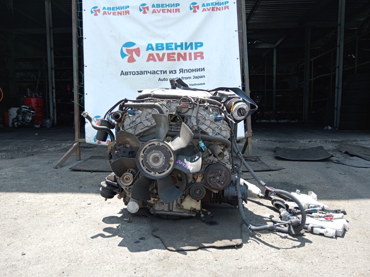 Двигатель Nissan Stagea NM35 VQ25DD