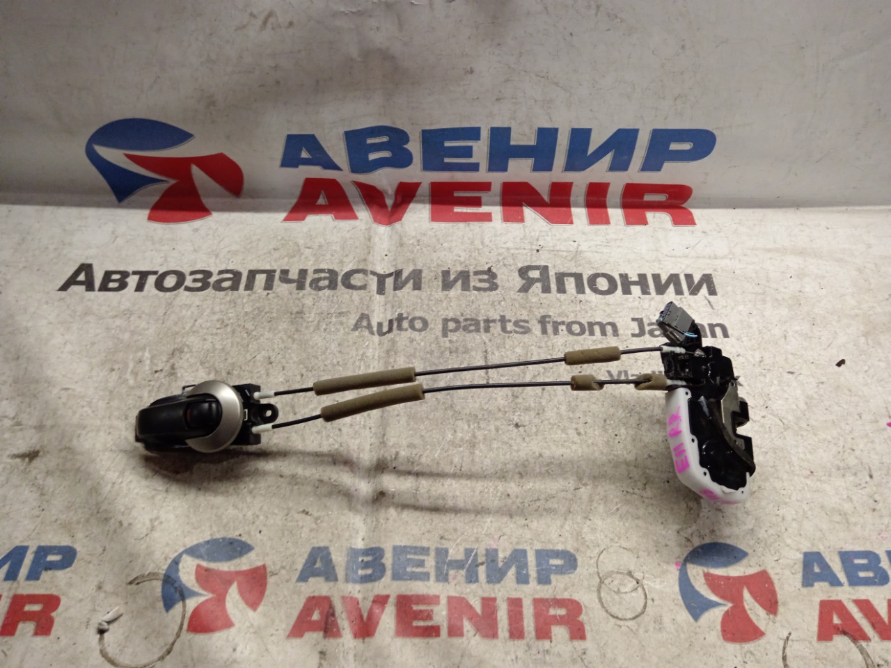 Замок двери NISSAN NOTE E11 HR15DE задний правый (б/у)