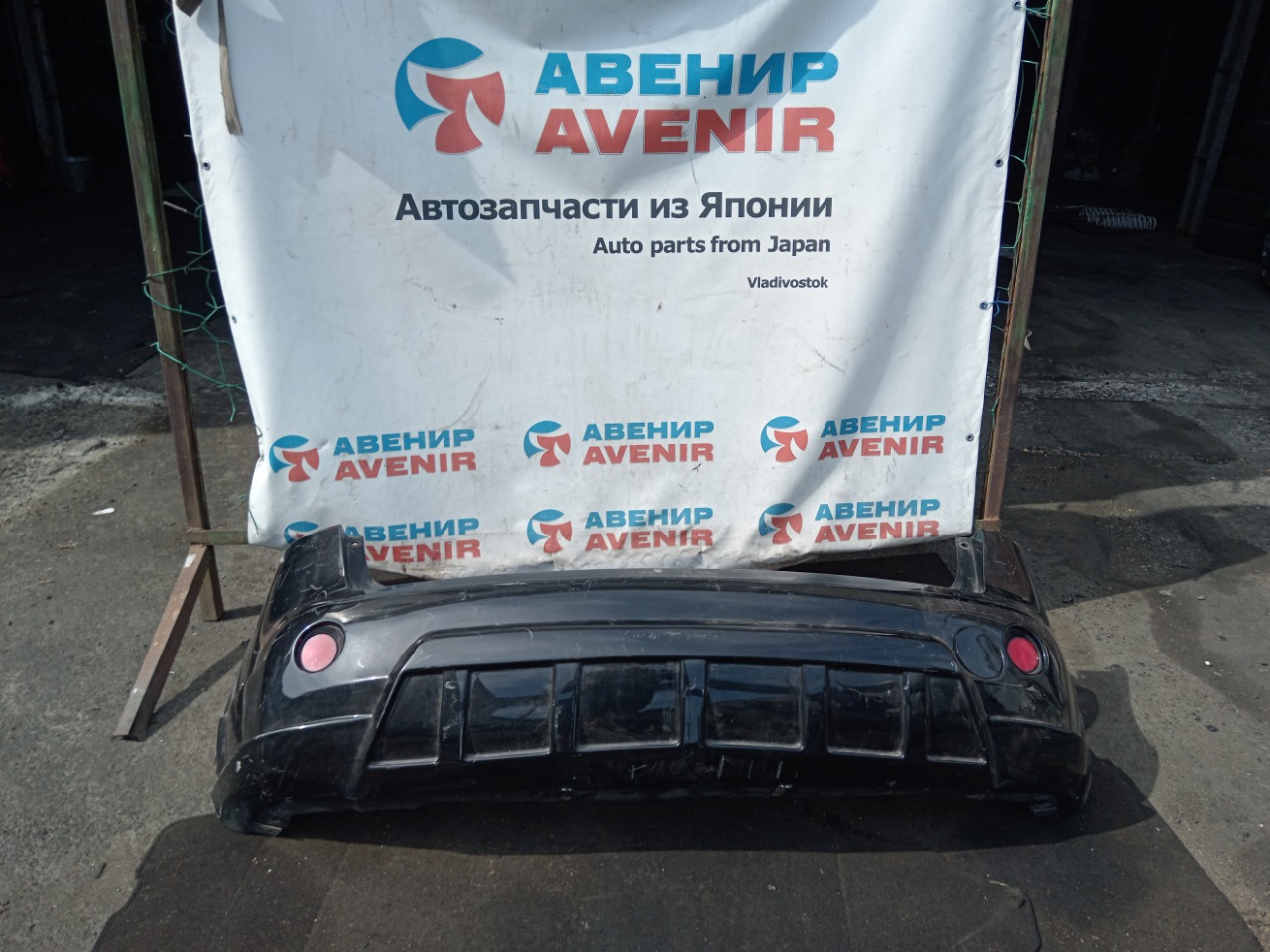 Бампер NISSAN DUALIS KNJ10 задний (б/у)