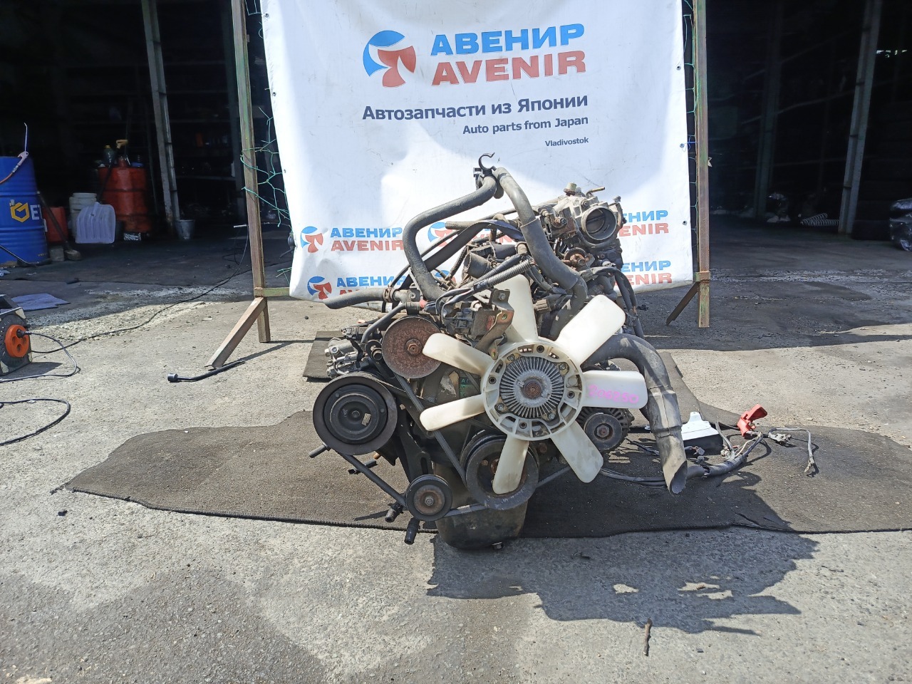 Двигатель TOYOTA LITE ACE NOAH KR52 7KE (б/у)