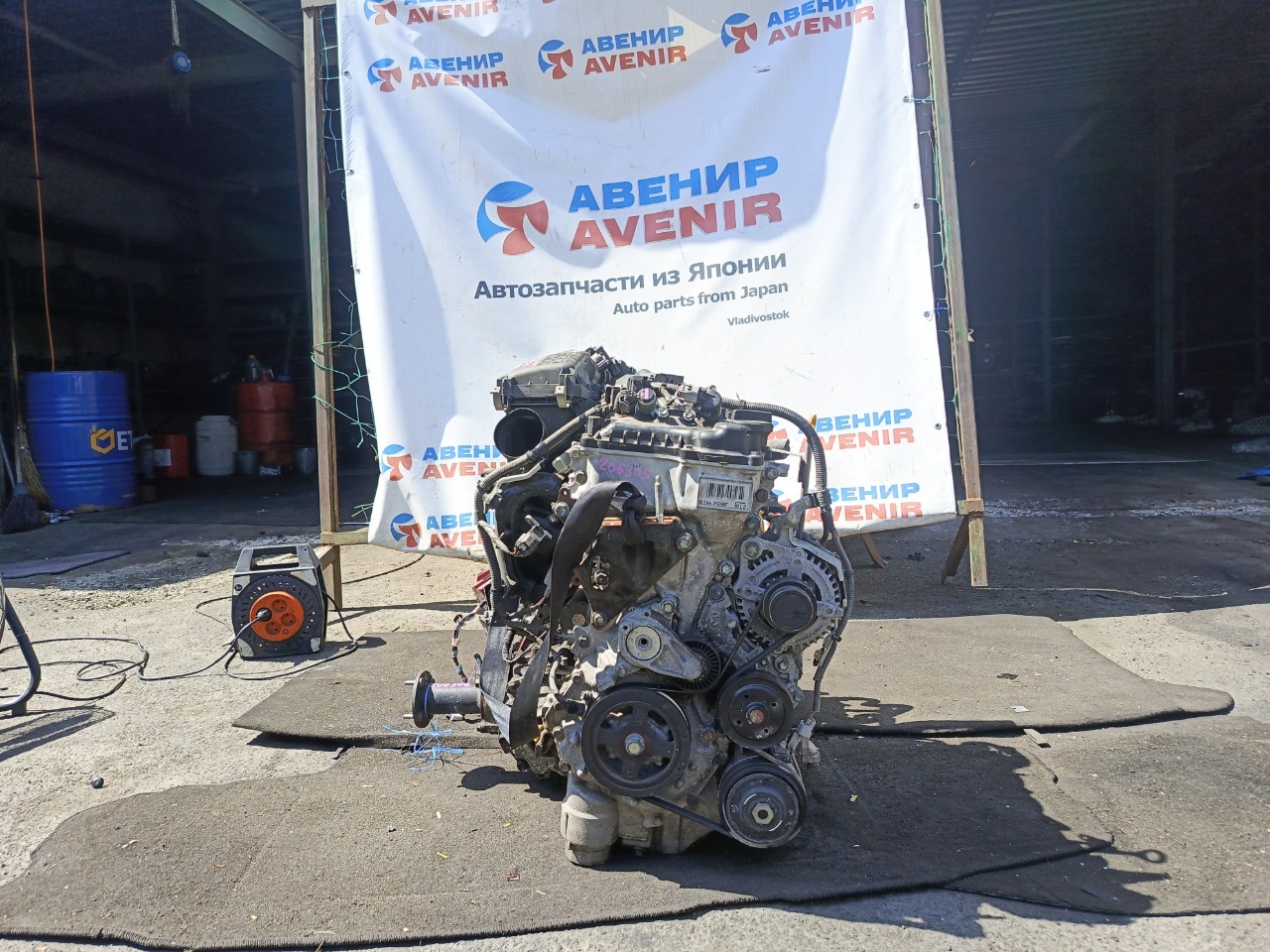 Двигатель TOYOTA VITZ NSP135 1NR-FE (б/у)
