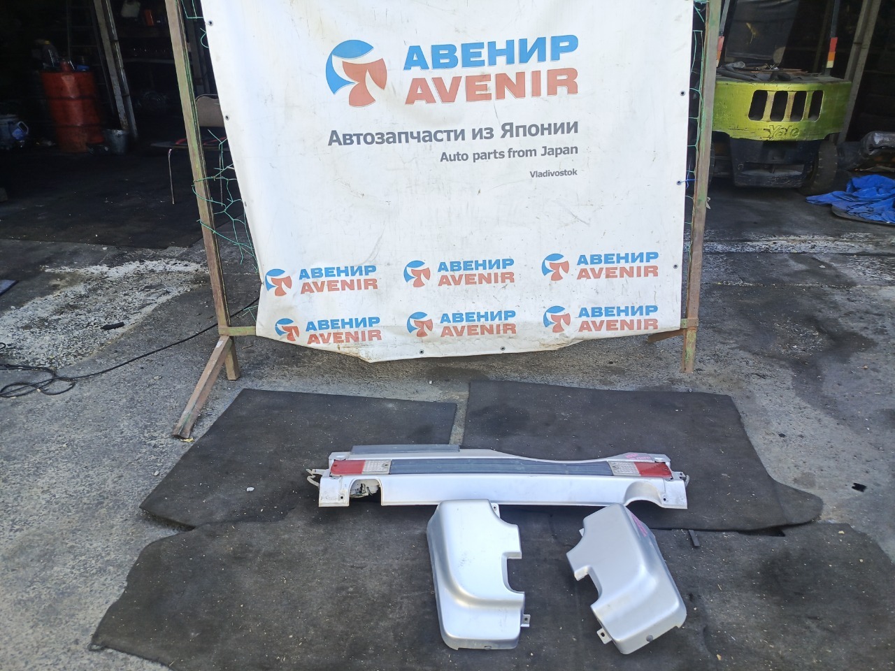 Бампер MITSUBISHI PAJERO MINI H58A задний (б/у)