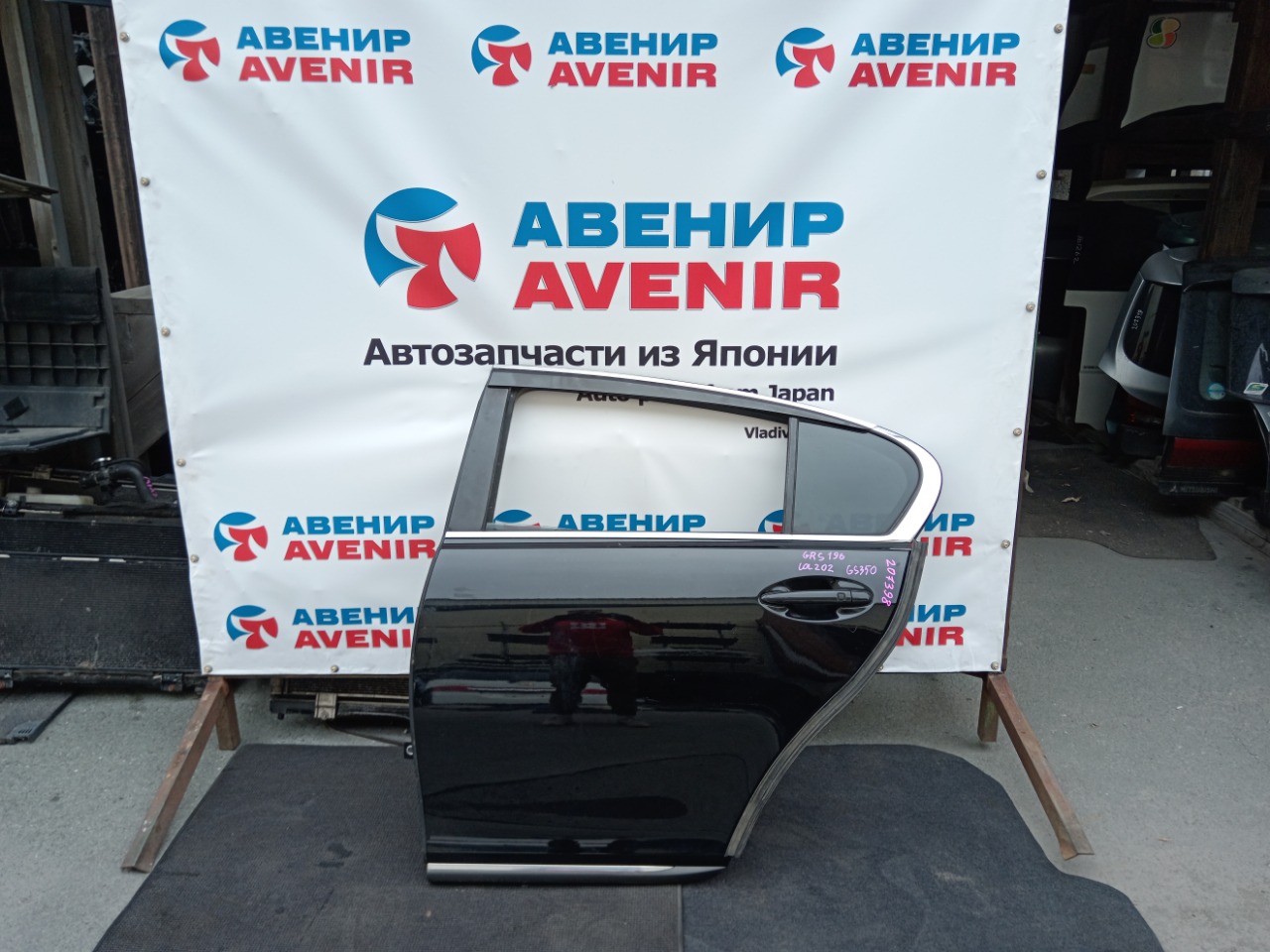 Дверь LEXUS GS300 GRS191 задняя левая (б/у)