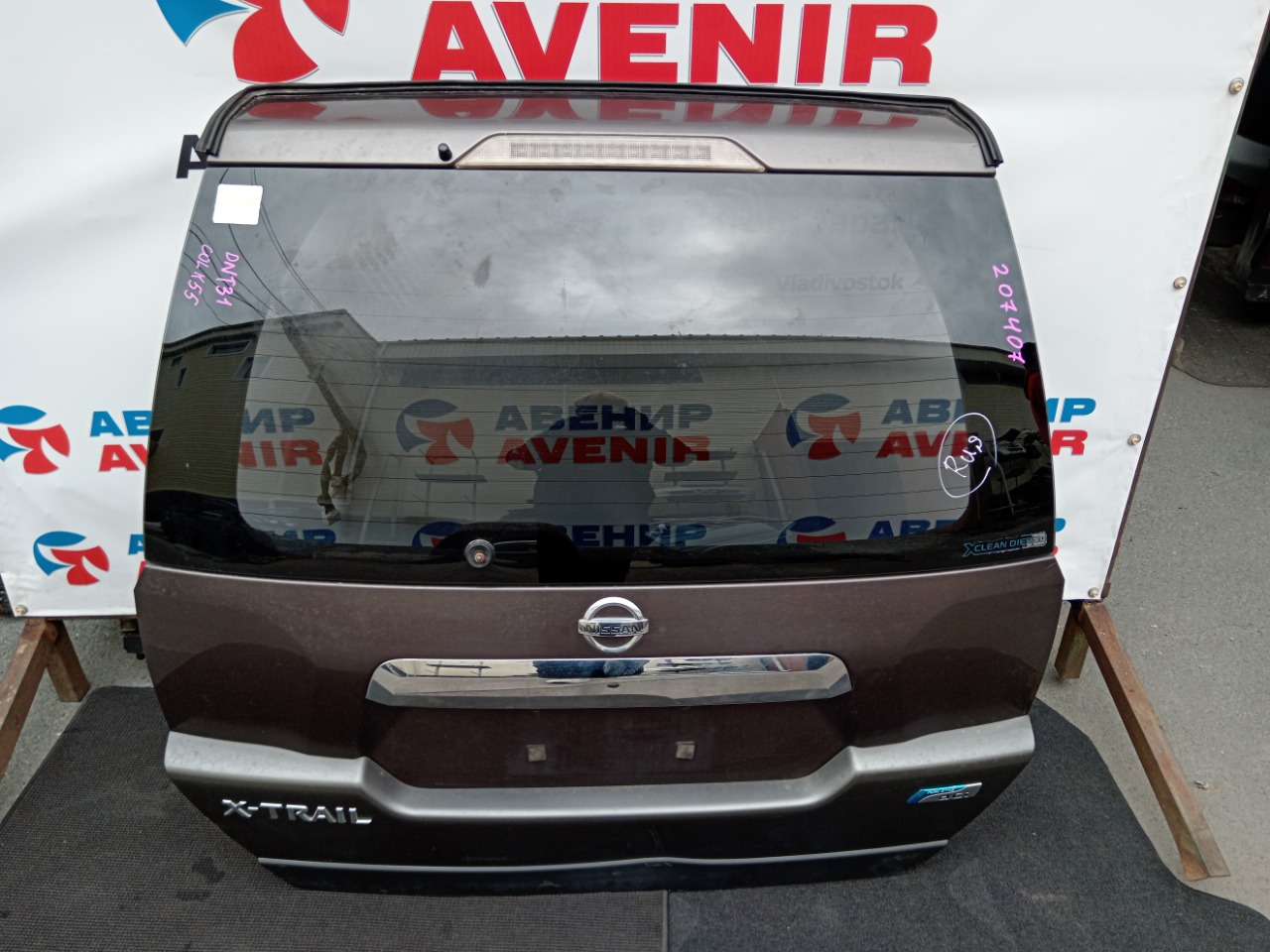Дверь задняя NISSAN X-TRAIL NT31 задняя (б/у)