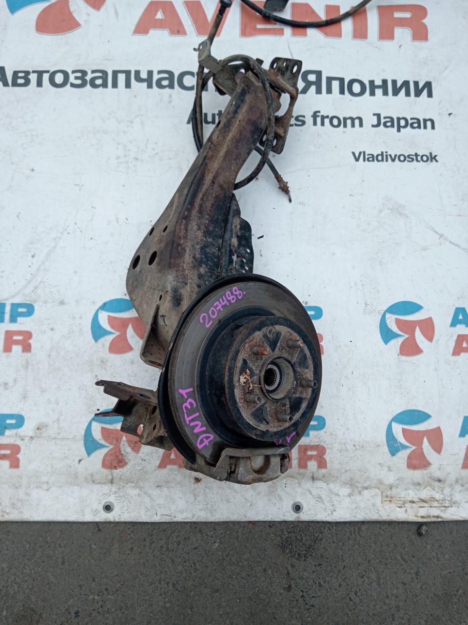 Ступица NISSAN X-TRAIL NT31 MR20DE задняя левая (б/у)