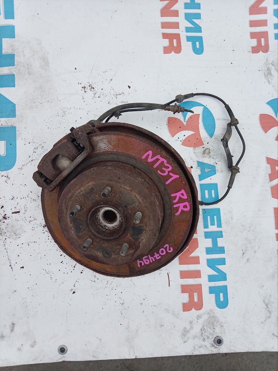 Ступица NISSAN X-TRAIL NT31 MR20DE задняя правая (б/у)