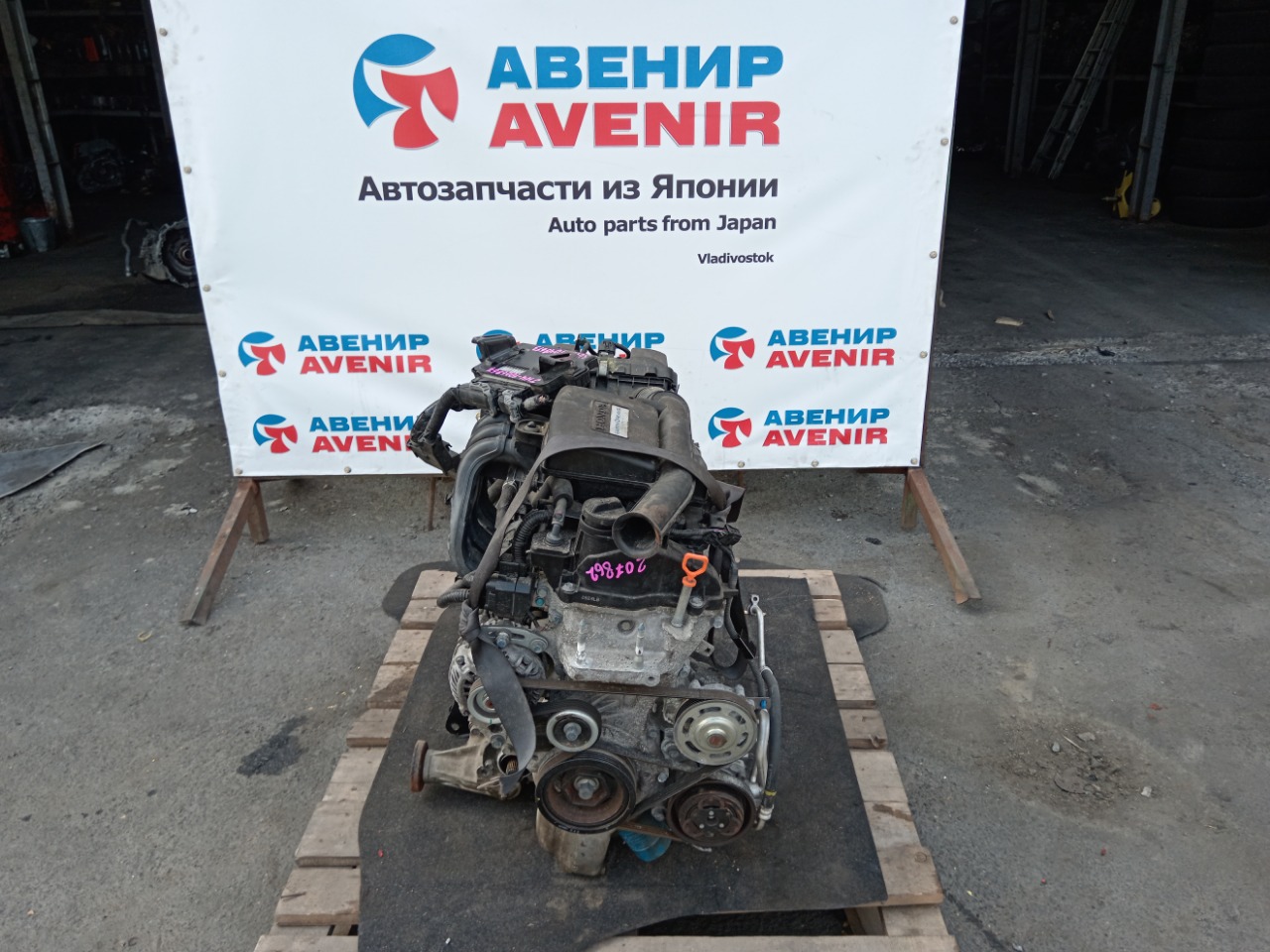 Двигатель HONDA N-WGN JH3 S07B (б/у)