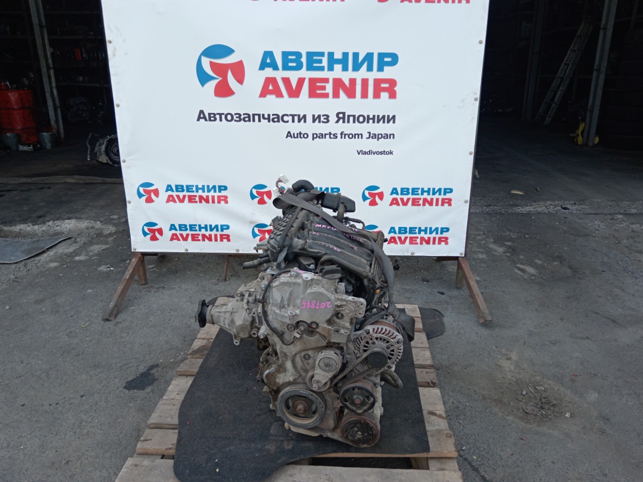Двигатель NISSAN DUALIS KNJ10 MR20DE (б/у)