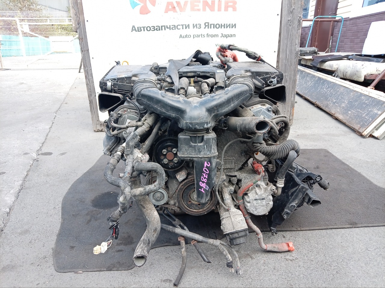 Двигатель LEXUS LS600H/600HL UVF45 2UR-FSE (б/у)