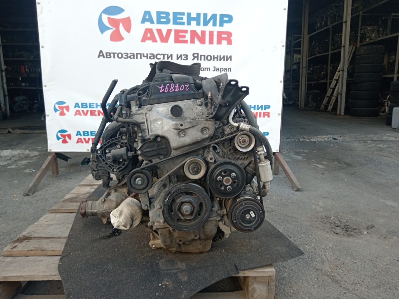 Двигатель HONDA STEPWGN RK6 R20A (б/у)