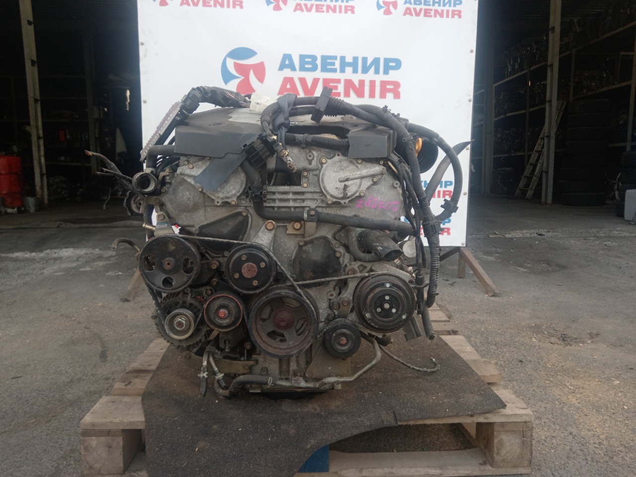 Двигатель NISSAN FUGA PY50 VK35DE (б/у)