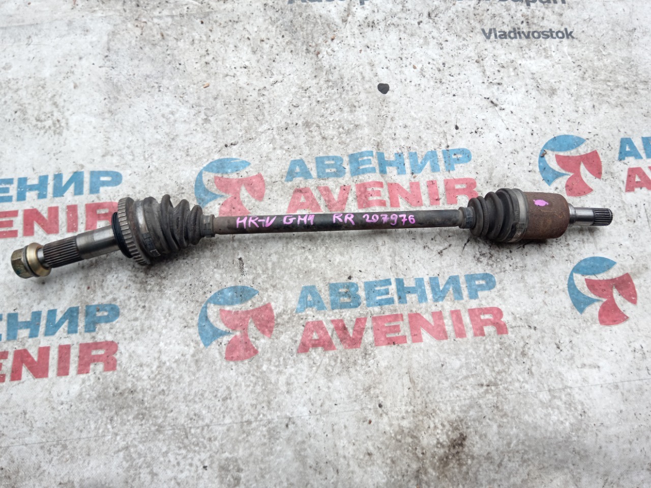 Привод HONDA HR-V GH4 D16A задний правый (б/у)