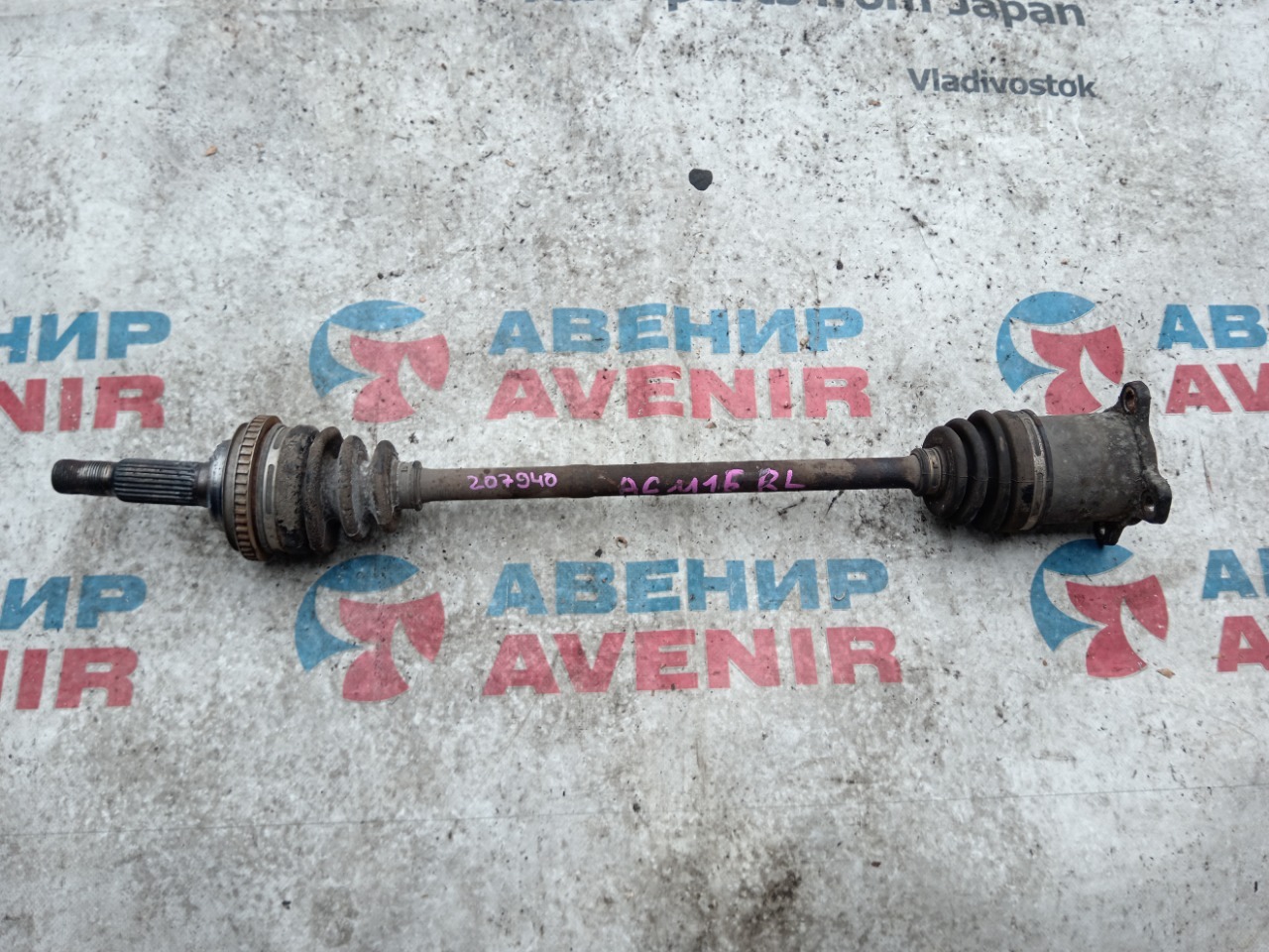 Привод TOYOTA GAIA ACM15 1AZ-FSE задний левый (б/у)