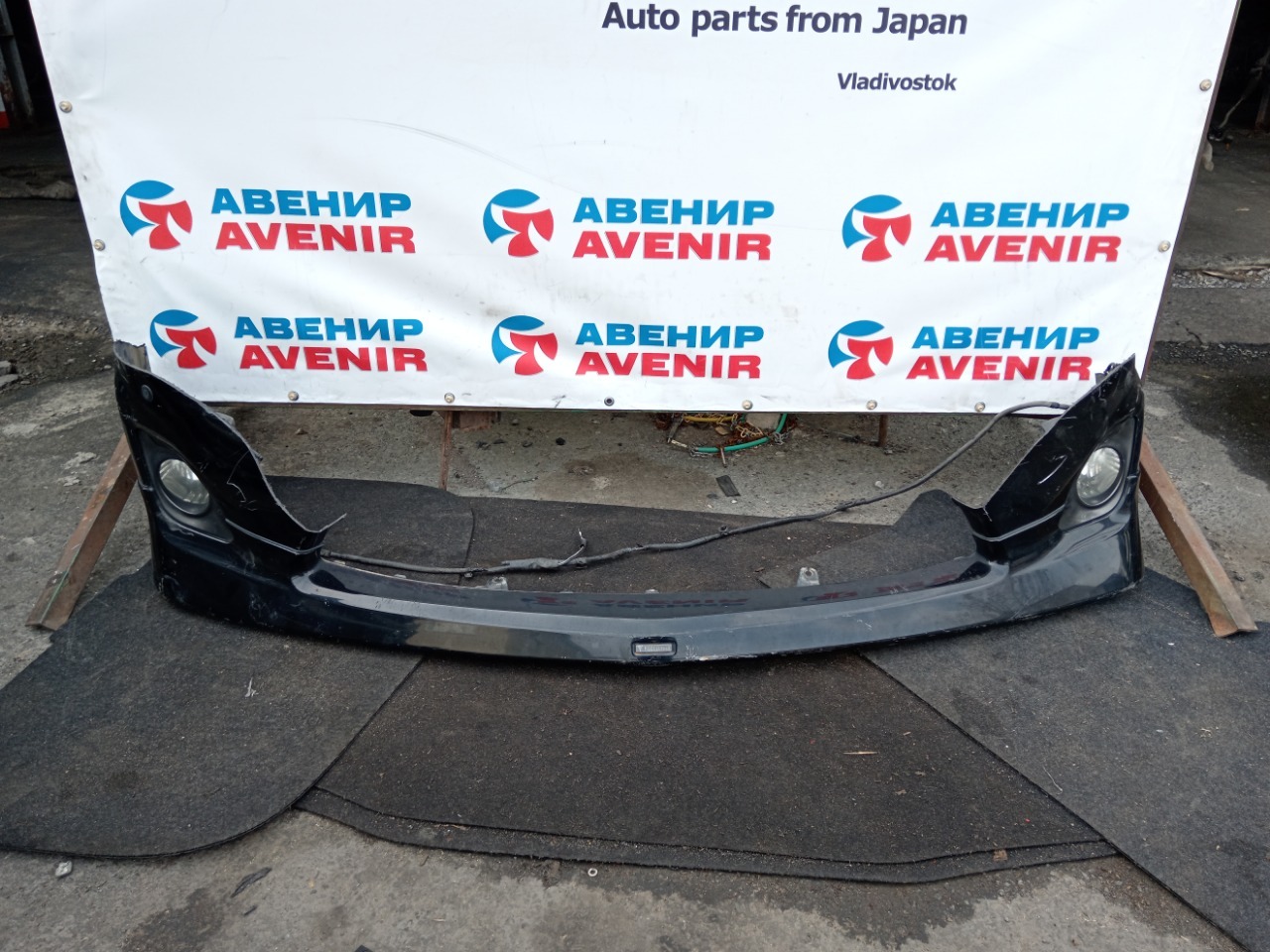 Губа TOYOTA ESTIMA ACR55 передняя (б/у)